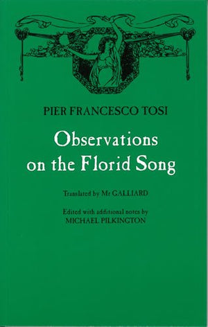 Tosi: Observations on the Florid Song. Paperback,Used