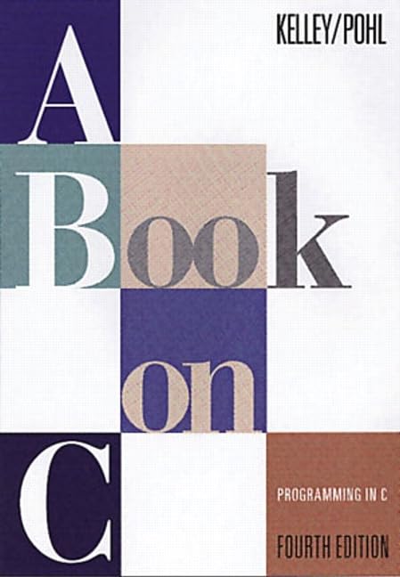 Book on C, A: Programming in C,Used