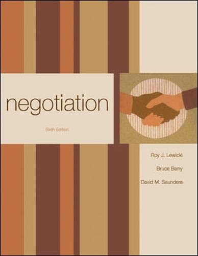 Negotiation,New