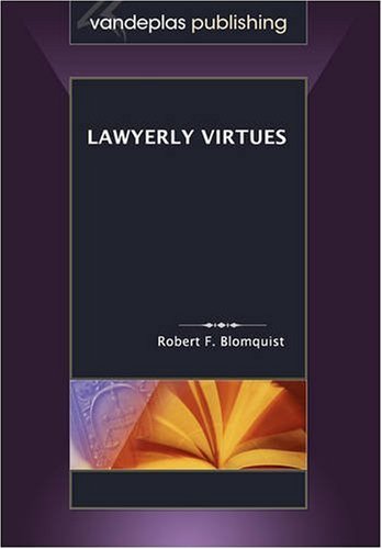 Lawyerly Virtues,Used