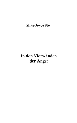 In Den Vier W Nden Der Angst (German Edition),Used