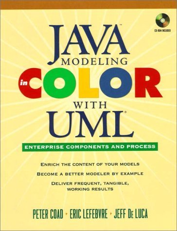 Java Modeling In Color With UML: Enterprise Components and Process,New