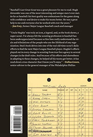 Baseball's Last Great Scout: The Life of Hugh Alexander,Used