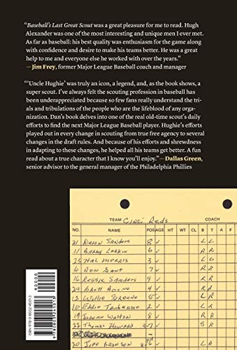 Baseball's Last Great Scout: The Life of Hugh Alexander,Used