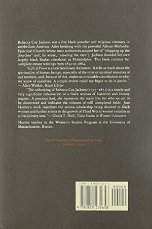 Gifts of Power: The Writings of Rebecca Jackson, Black Visionary, Shaker Eldress,Used