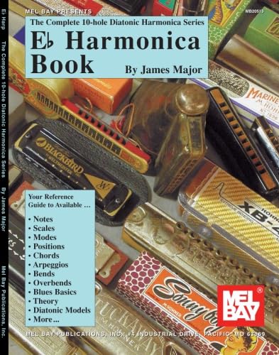 Mel Bay Complete 10Hole Diatonic Harmonica Series: Eb (Complete 10Hole Diatonic Harmonica),Used