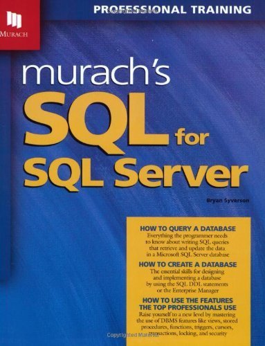 Murach's SQL for SQL Server,Used