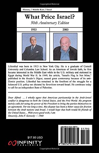 What Price Israel?: 50Th Anniversary Edition 19532003-used
