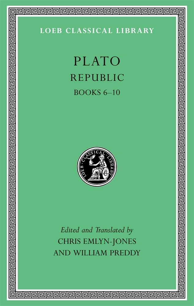 Republic, Volume Ii: Books 610 (Loeb Classical Library),New