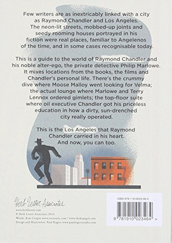 The Raymond Chandler Map of Los Angeles,Used