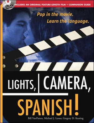 Lights, Camera, Spanish (Book + DVD): Learn Conversational Spanish by Watching a Romantic Adventure,Used