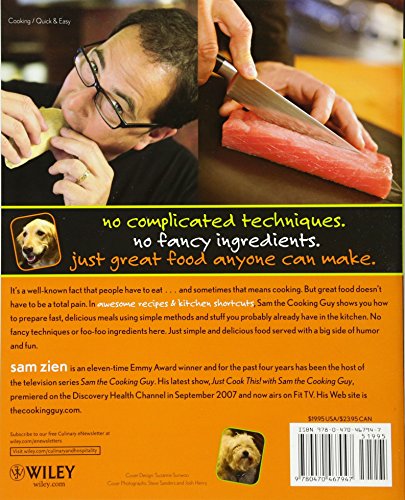 Sam The Cooking Guy: Awesome Recipes & Kitchen Shortcuts,Used