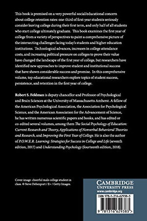 The First Year of College: Research, Theory, and Practice on Improving the Student Experience and Increasing Retention,Used