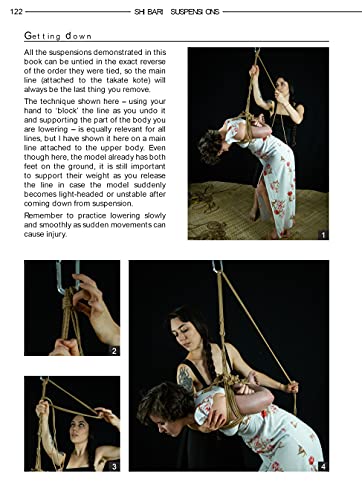 Shibari Suspensions: A Step by Step Guide,Used