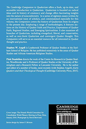 The Cambridge Companion to Quakerism (Cambridge Companions to Religion),Used