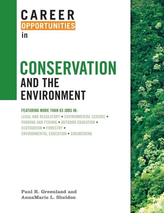 Career Opportunities In Conservation And The Environment (Career Opportunities (Hardcover)),Used