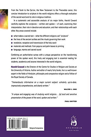 Scripture in the World Religions: A Short Introduction,Used