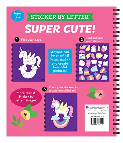 Brain Games  Sticker by Letter: Super Cute!,Used
