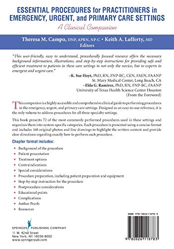 Essential Procedures For Practitioners In Emergency, Urgent, And Primary Care Settings