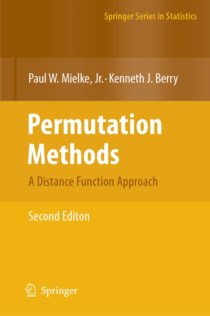 Permutation Methods: A Distance Function Approach (Springer Series in Statistics),Used