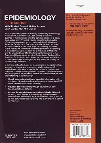 Saunders Epidemiology: with STUDENT CONSULT Online Access - Comprehensive Guide to Epidemiology