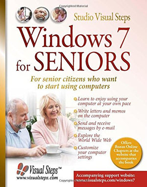 Windows 7 for Seniors: For Senior Citizens Who Want to Start Using Computers (Computer Books for Seniors series),Used