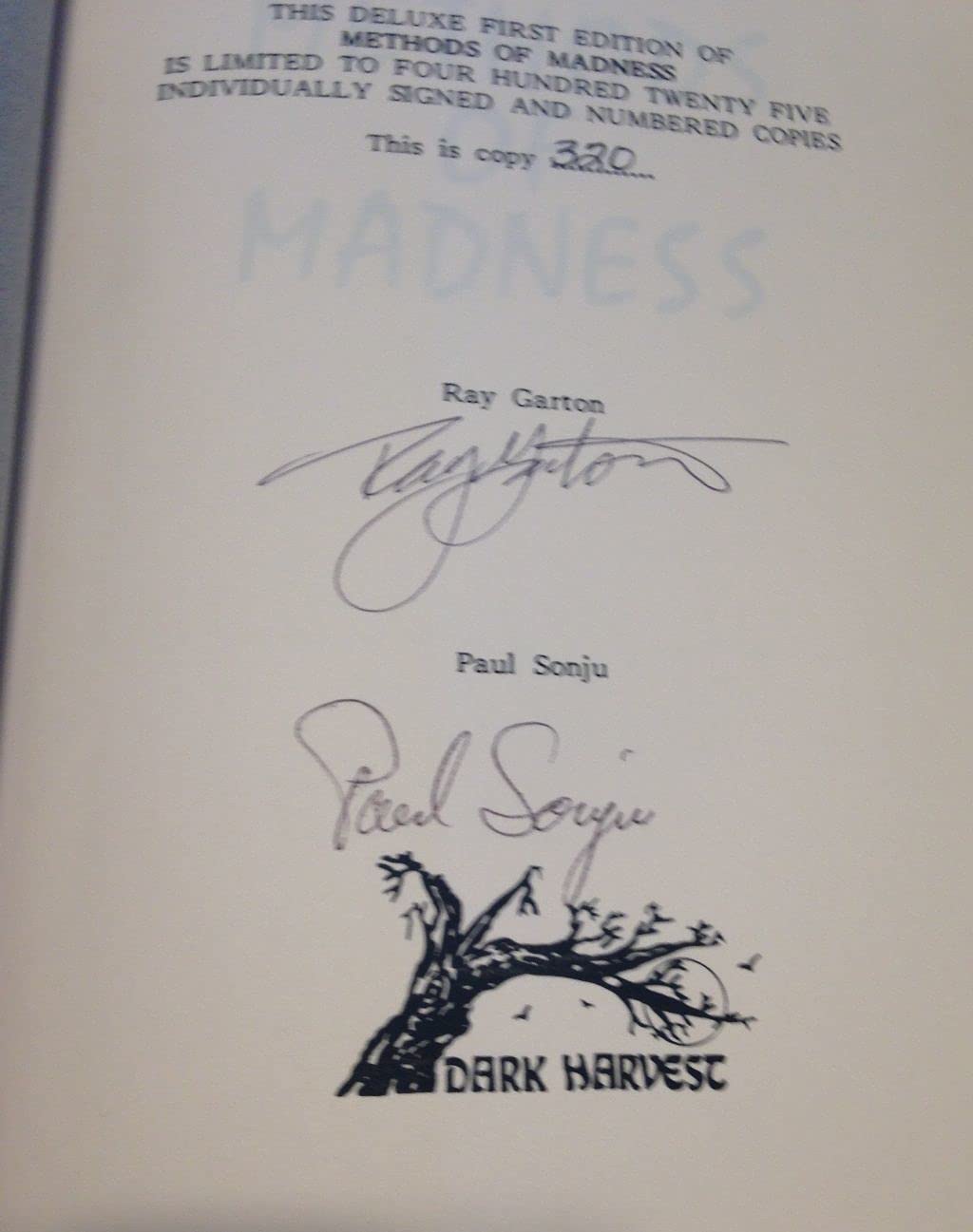 Methods of Madness,Used