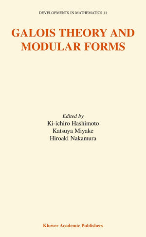 Galois Theory and Modular Forms (Developments in Mathematics, 11),Used