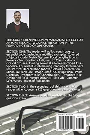GET CERTIFIED! OPTICIAN REVIEW MANUAL,Used