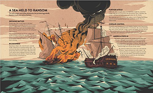 Pirates: Dead Men's Tales: Incredible Facts, Maps and True Stories about Life on the High Seas,Used