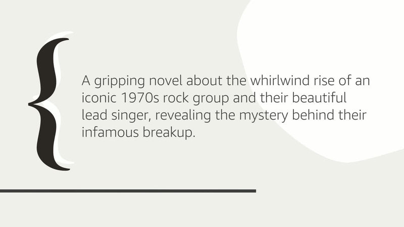 Daisy Jones & The Six: Reese's Book Club: A Novel,New