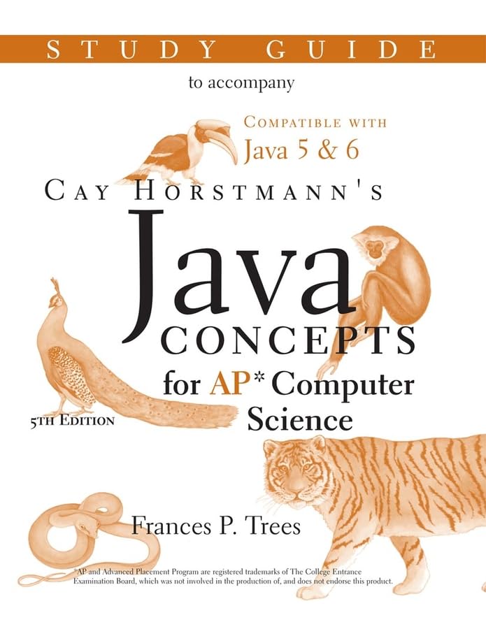 Java Concepts: Advanced Placement Computer Science Study Guide,New
