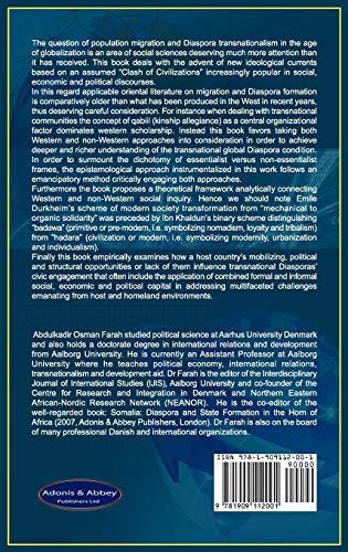 Transnationalism And Civic Engagement: Diasporic Formation and Mobilization In Denmark and The UAE,New
