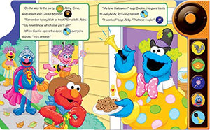 Sesame Street Doorbell Sound Book: Trick or Treat with Elmo (PlayASound),Used