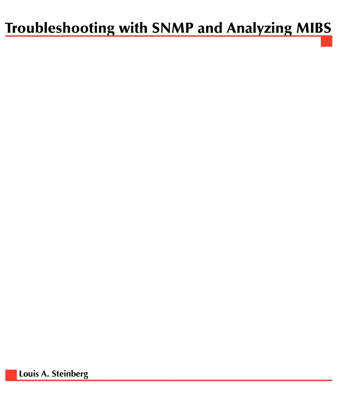 Troubleshooting Snmp; Analyzing Mibs
