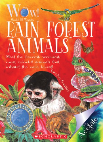 World of Wonder Rain Forest Animals,Used