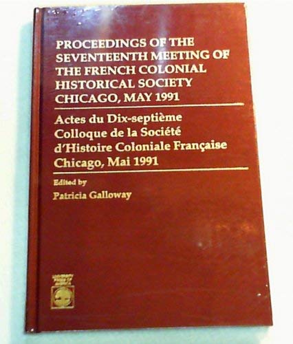 Proceedings of the Seventeenth Meeting,Used
