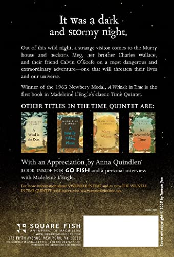 A Wrinkle in Time (Time Quintet),New
