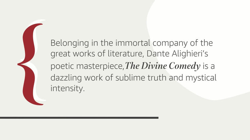 The Divine Comedy: Inferno; Purgatorio; Paradiso (Everyman's Library),Used