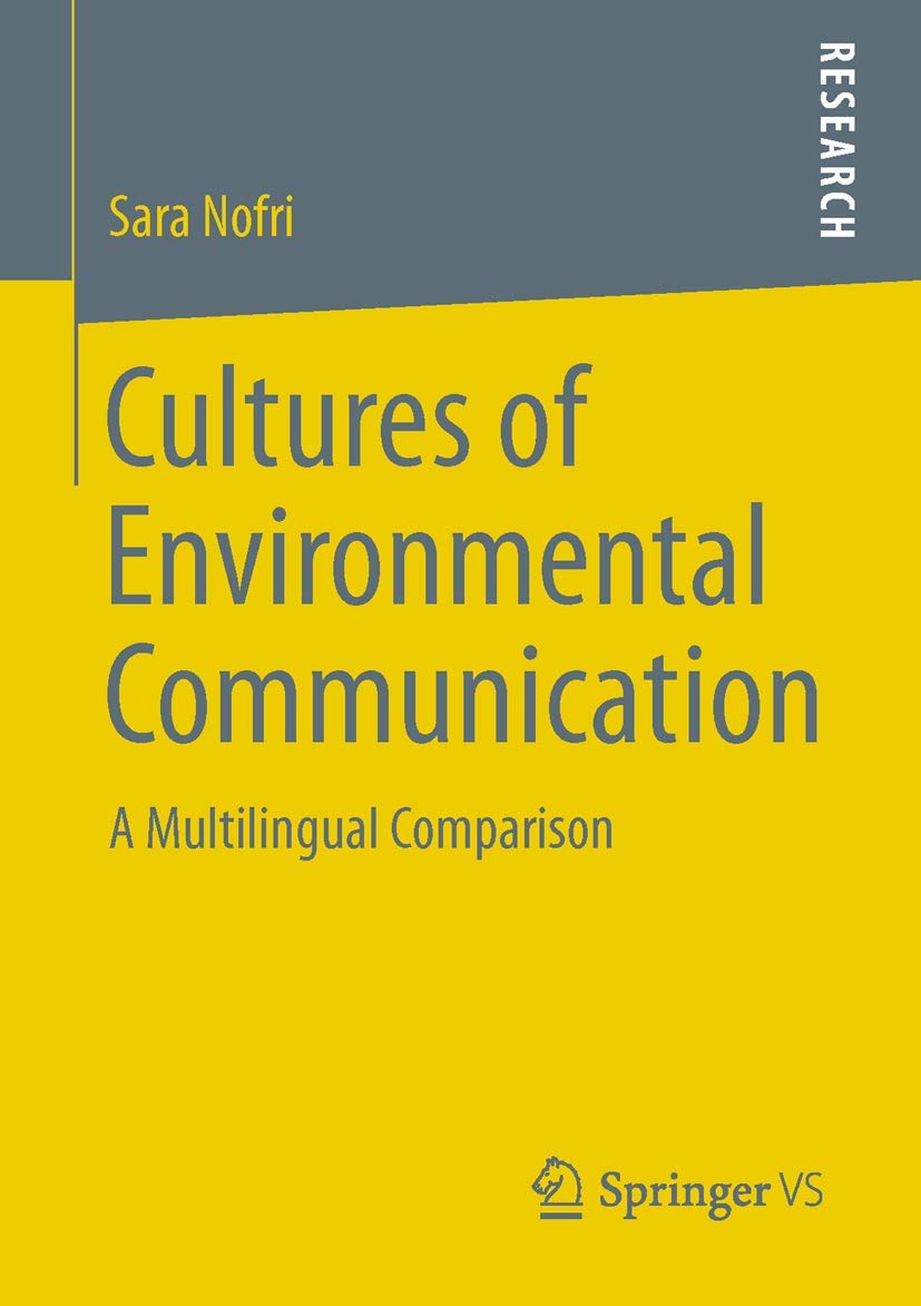 Cultures Of Environmental Communication: A Multilingual Comparison,Used