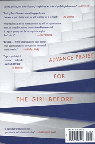 The Girl Before: A Novel-used