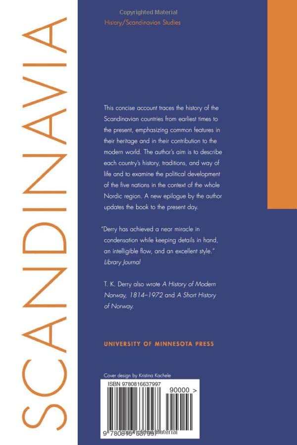 A History of Scandinavia: Norway, Sweden, Denmark, Finland, and Iceland,New