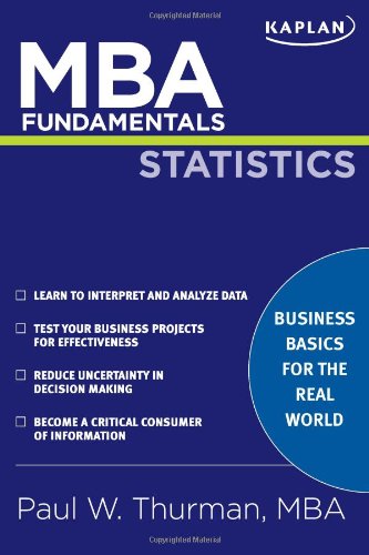 Mba Fundamentals Statistics