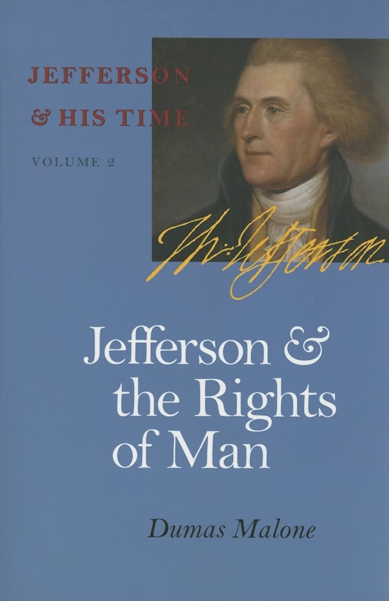 Jefferson And The Rights Of Man (Jefferson And His Time, Vol. 2),Used