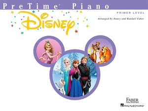 PreTime Piano Disney  Beginner Piano Songbook  Easy Disney Sheet Music for Kids and Students  Primer Level Arrangements from Fr,New