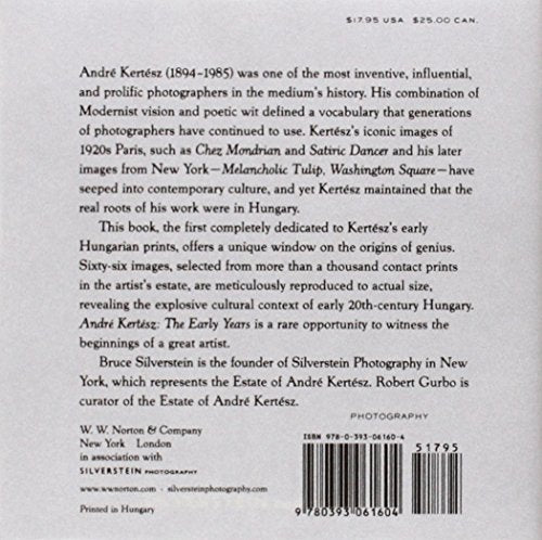 Andr Kertsz: The Early Years,Used