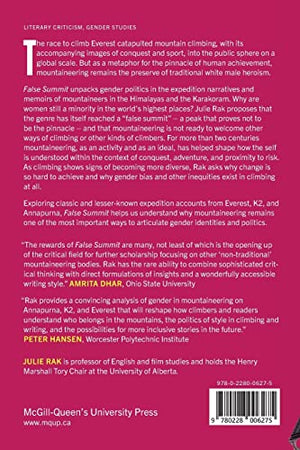 False Summit: Gender In Mountaineering Nonfiction