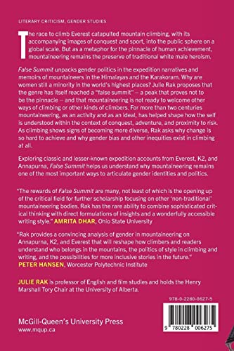 False Summit: Gender In Mountaineering Nonfiction