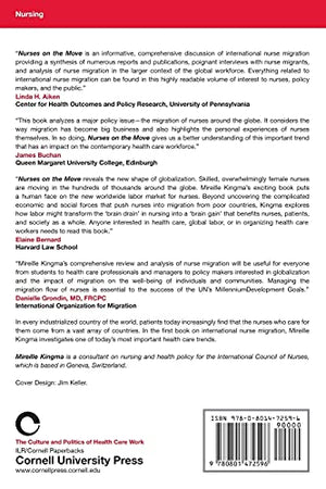 Nurses on the Move: Migration and the Global Health Care Economy (The Culture and Politics of Health Care Work),New