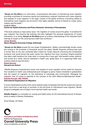 Nurses On The Move: Migration And The Global Health Care Economy (The Culture And Politics Of Health Care Work),Used